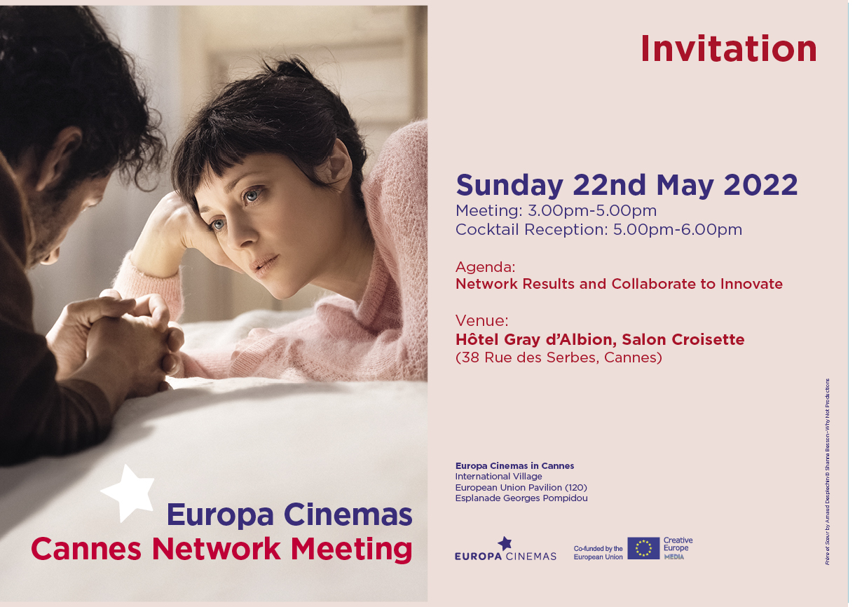 Europa Cinemas at Cannes Film Festival 2022